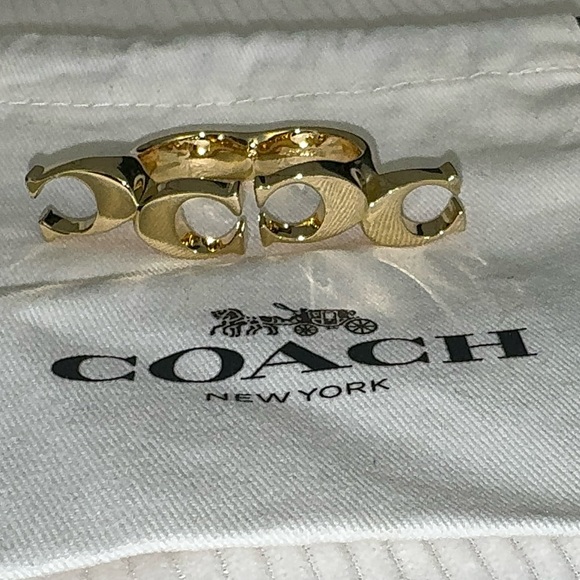 Coach two finger ring - Picture 10 of 13